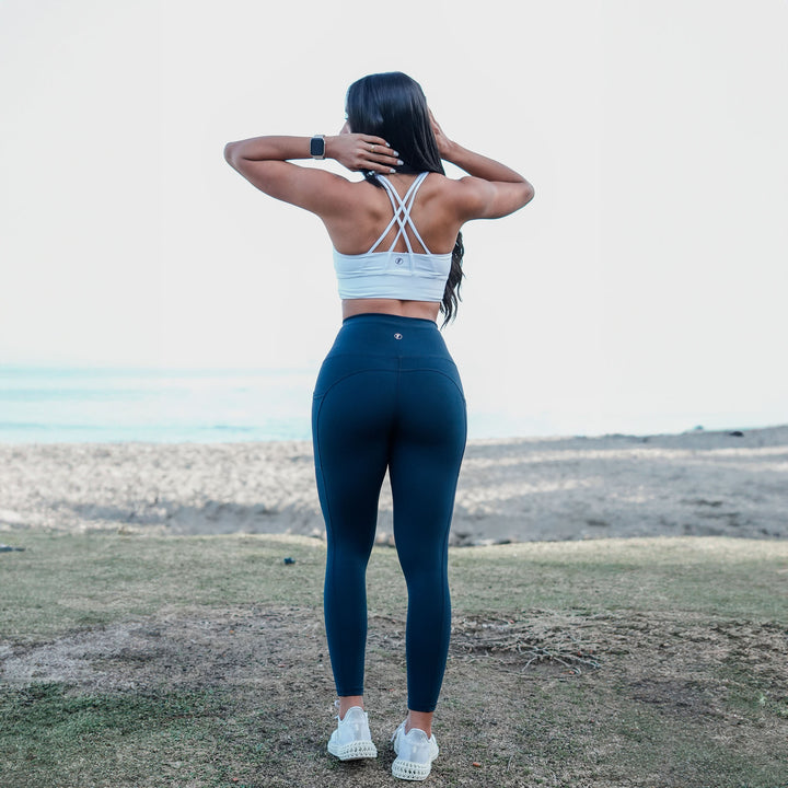 EVOLUTION LEGGINGS - DARK EMERALD GREEN