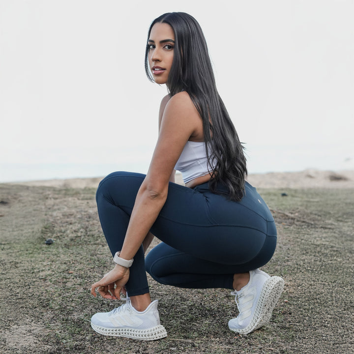EVOLUTION LEGGINGS - DARK EMERALD GREEN