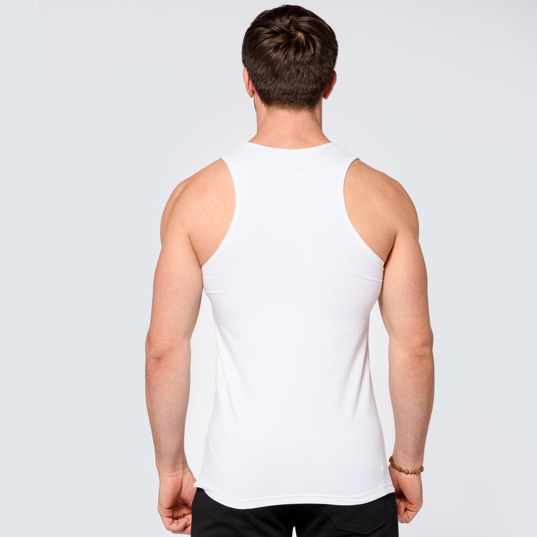 VENTURA TANK TOP - WHITE - IRISHFITFAM