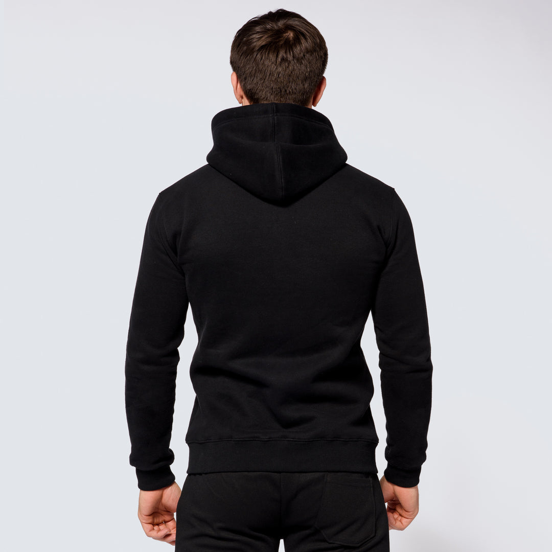 VENTURA ZIP HOODY - BLACK - IRISHFITFAM