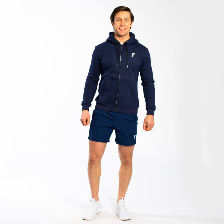 VENTURA ZIP HOODY - NAVY
